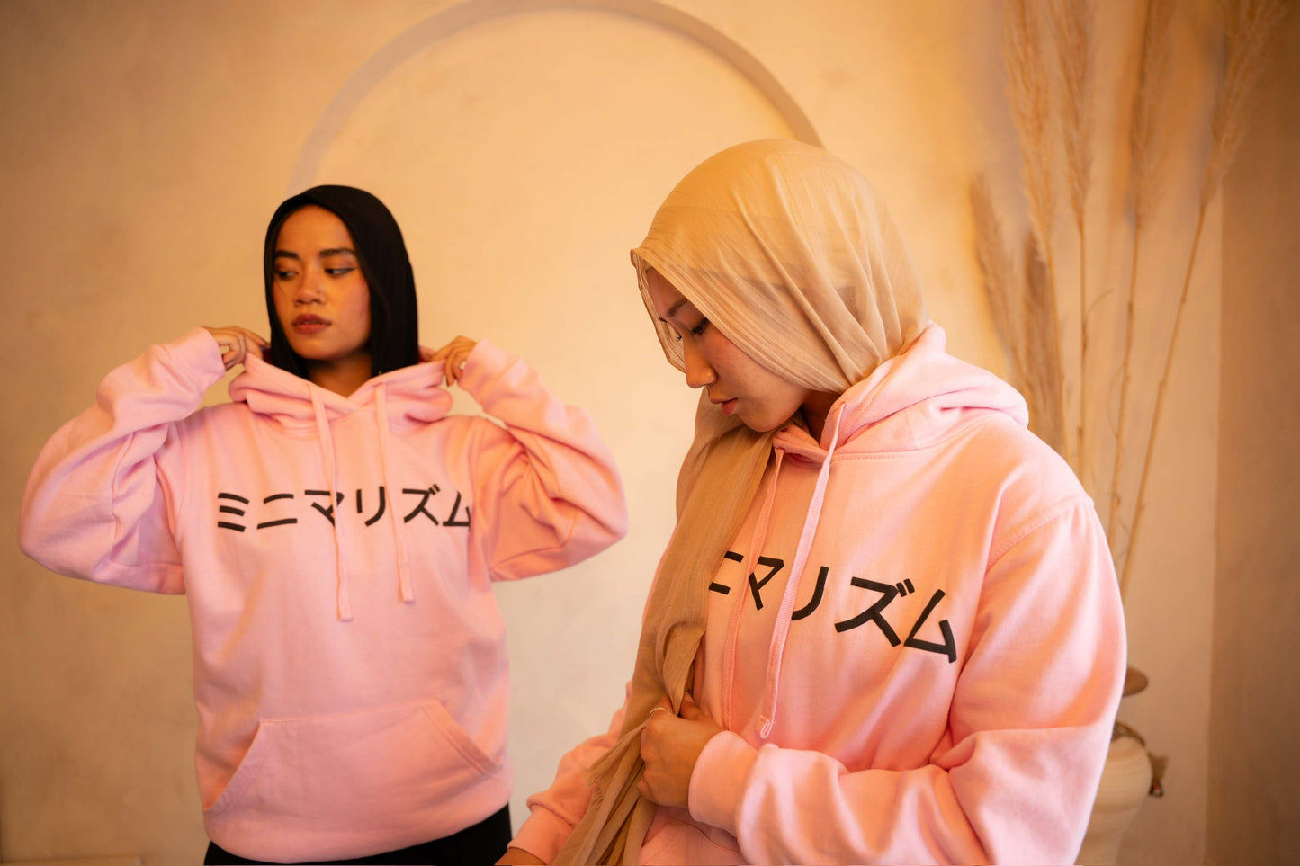'HOPE' Pink Oversized Hoodie