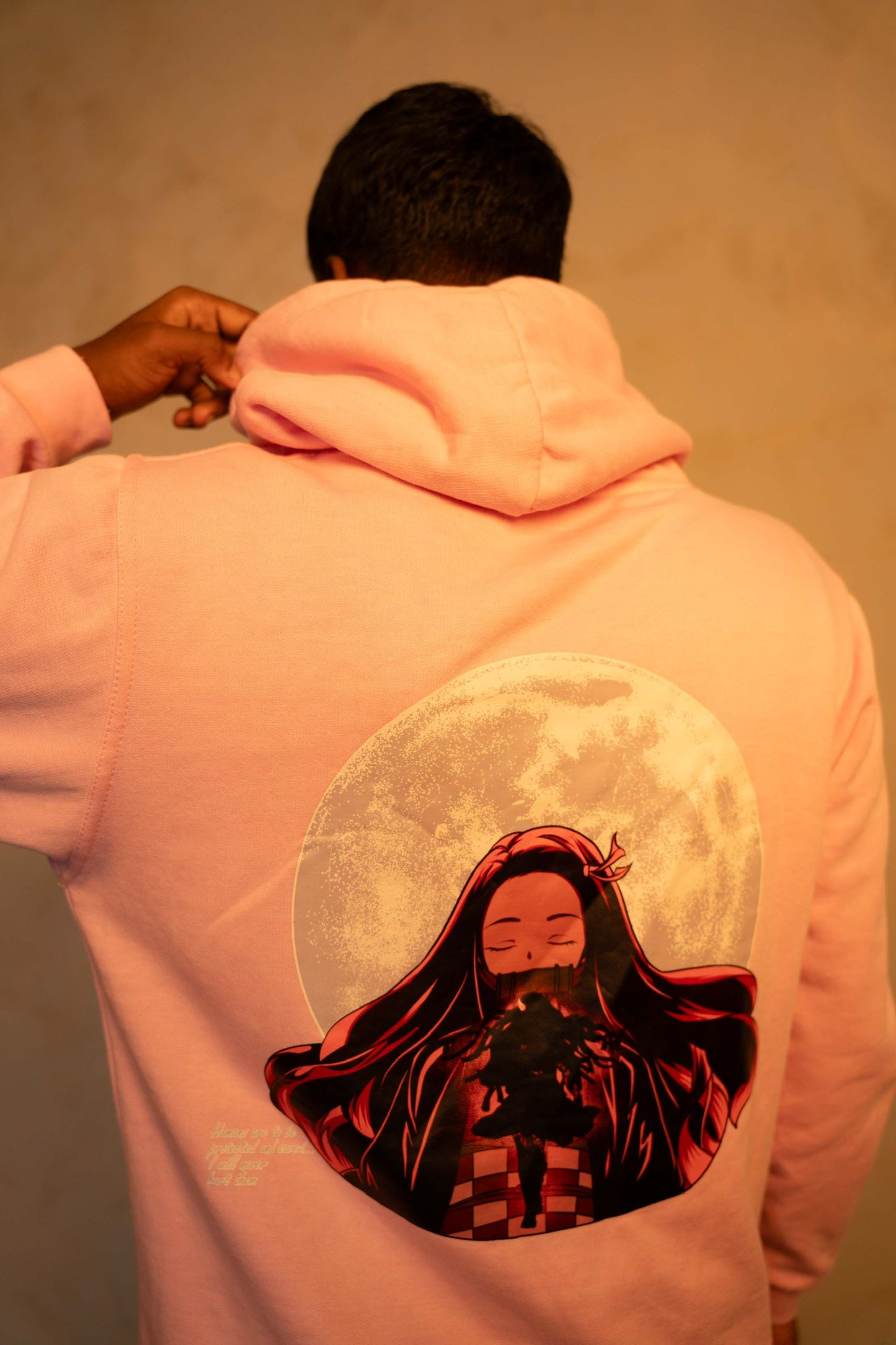 'HOPE' Pink Oversized Hoodie