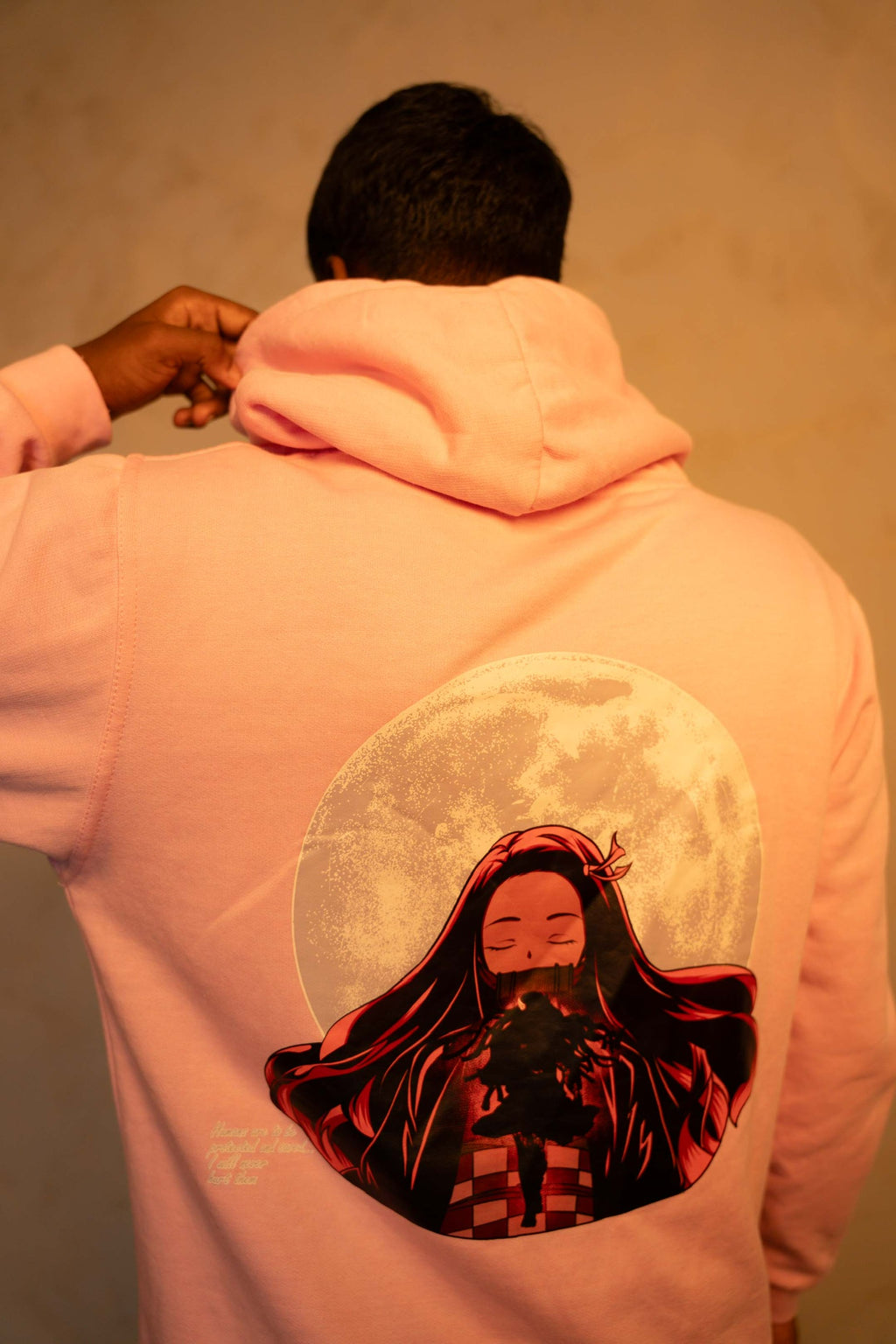 'HOPE' Pink Oversized Hoodie