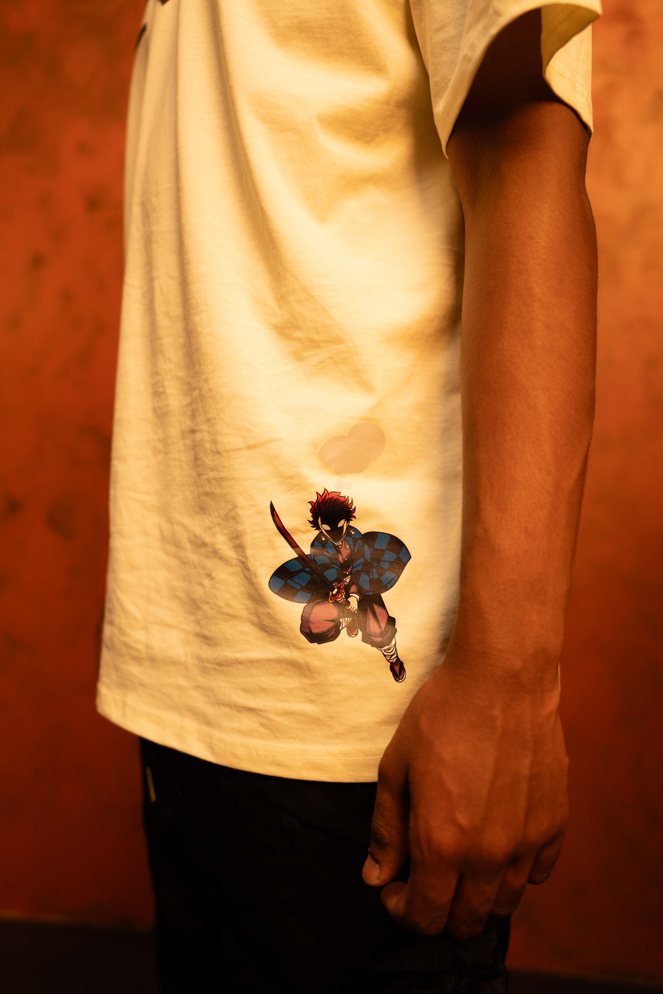 'PERSEVERANCE' Ecru Oversized Summer T Shirt